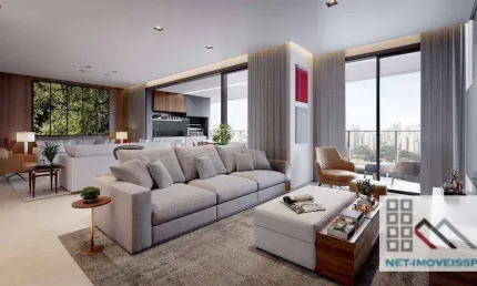 APARTAMENTO 3 DORMS (131m²), 3 SUITES, 2 VAGAS, TERRAÇO GOURMET. PRÓXIMO DA ESTAÇÃO CAMPO BELO