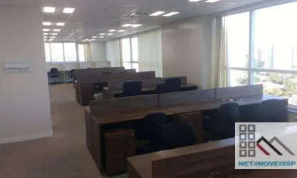 CONJUNTO COMERCIAL (202m²), 4 BANHEIROS, 6 VAGAS. AO LADO DO SHOPPING MORUMBI