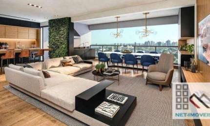 Apartamento 3 Dormitórios (100m²), 1 Suíte, Varanda Gourmet, 2 Vagas. Próximo da Estação Brooklin do metrô