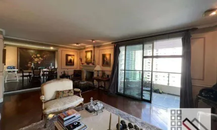 Apartamento 4 dormitórios (220m²), 3 suítes, 4 vagas, varanda. a poucos metros do shopping jk