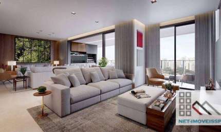 APARTAMENTO 4 DORMS (158m²), 2 SUITES, 3 VAGAS, TERRAÇO GOURMET. PRÓXIMO DA ESTAÇÃO CAMPO BELO