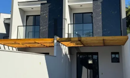 Geminado À Venda Com 116 M² - 1 Suíte, 2 Quartos, Área Gourmet E Arquitetura Moderna
