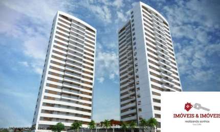 Apartamento para Venda em Natal, Capim Macio, 2 dormitórios, 2 suítes, 3 banheiros, 2 vagas