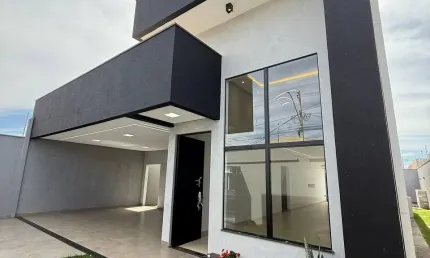 Casa no vida nova   lote: 300,00 m2  área construída: 168,23m2 + 7,60m2 piscina