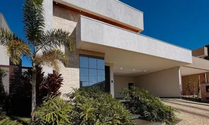 Casa térrea no condomínio grand trianon – alto padrão lote 390m²