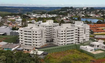 Apartamento para Venda em Guarapuava, Santa Cruz, 2 dormitórios, 1 suíte, 2 banheiros, 2 vagas