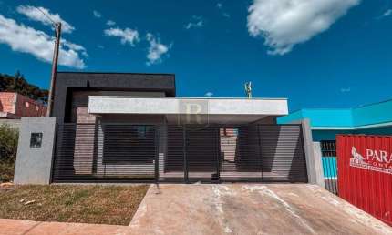 Casa para Venda em Guarapuava, Boqueirão, 3 dormitórios, 1 suíte, 2 banheiros, 2 vagas