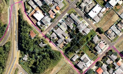 Terreno à venda na Rua Albert Einstein, Santa Cruz, Guarapuava