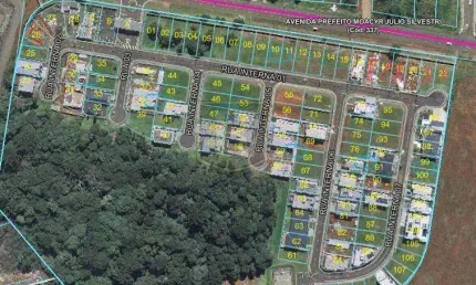 Terreno à venda na Avenida Moacir Julio Silvestre, 4865, Cascavel, Guarapuava