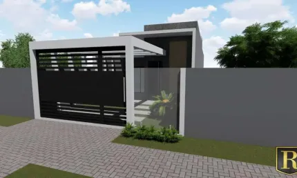 Casa para Venda em Guarapuava, Santa Cruz, 3 dormitórios, 1 suíte, 1 vaga