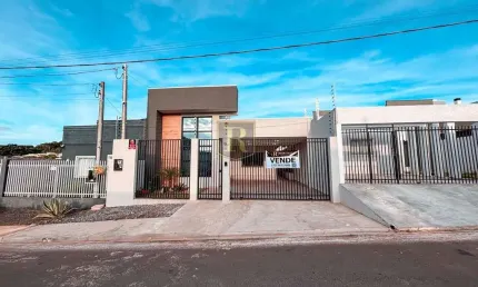 Casa para Venda em Guarapuava, São Cristovão, 3 dormitórios, 1 suíte, 2 vagas