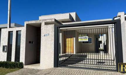 Casa para Venda em Guarapuava, Vila Bela, 3 dormitórios, 1 suíte, 1 banheiro, 2 vagas
