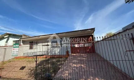 Casa com 2 dormitórios para locação, capão raso, curitiba - pr