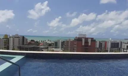 Apartamento com 2 dormitórios, 60 m²  - cabo branco - joão pessoa/pb