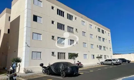 Apartamento com 2 quartos para alugar no Residencial Pequis, Uberlândia  por R$ 1.000