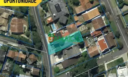 Terreno à venda na Rua Otelo Queirolo, 2675, Bigorrilho, Curitiba