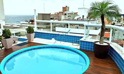 Cobertura à venda em Bombinhas, Distrito de Canto Grande, com 3 suítes, com 139.2 m²