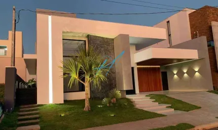 Casa à venda em Maringá, Chácaras Aeroporto, com 3 suítes, com 255 m², Ecogarden Residence