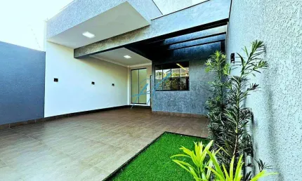 Casa à venda em Maringá, Jardim Paris, com 3 quartos, com 105.51 m²