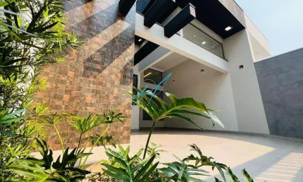 Casa à venda em maringá, jardim império do sol, com 3 quartos, com 104 m²