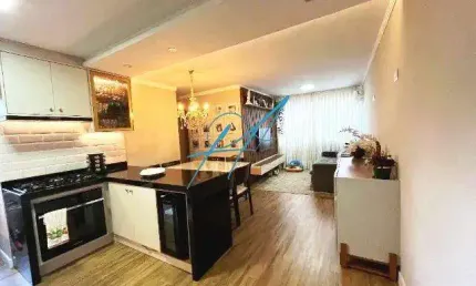 Apartamento à venda em maringá, zona 08, com 3 quartos, com 73 m², edificil eldorado