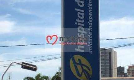 Hospital em plena atividade, localizado no Bairro Alto