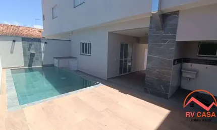 Casa 100 metros praia Alto Padrão com Piscina em Itanhaém-SP