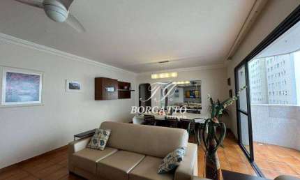 Apartamento com 3 dormitórios para alugar, 148 m² por R$ 6.008,00/mês - Barra Funda - Guarujá/SP