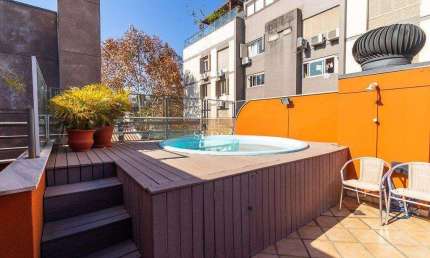 Cobertura com 2 quartos à venda na Rua Coronel Paulino Teixeira, 127, Rio Branco, Porto Alegre por R$ 949.000