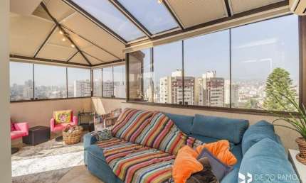 Cobertura com 3 quartos à venda na Rua Faria Santos, 786, Petrópolis, Porto Alegre por R$ 1.800.000