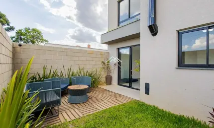 Casa em condomínio fechado com 3 quartos à venda na rua eugênio flor, --, abranches, curitiba por r$ 1.206.000