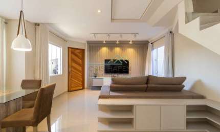 Casa em condomínio fechado com 3 quartos à venda na Estrada da Mina do Ouro, --, Santo Inácio, Curitiba por R$ 750.000
