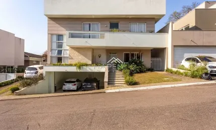 Casa em condomínio fechado com 4 quartos à venda na Rua Antônio Escorsin, --, Santa Felicidade, Curitiba por R$ 2.890.000