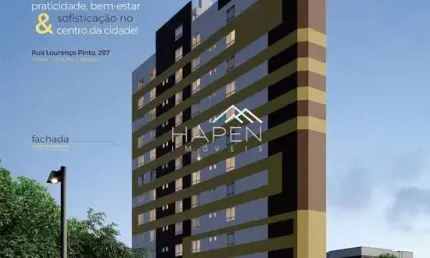 Apartamento com 1 quarto à venda na rua lourenço pinto, --, centro, curitiba por r$ 304.385
