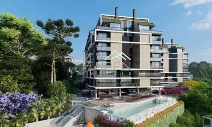 Apartamento com 4 quartos à venda na Rua Catarina M. Luvizoto Gorda, --, Mossunguê, Curitiba por R$ 3.348.395