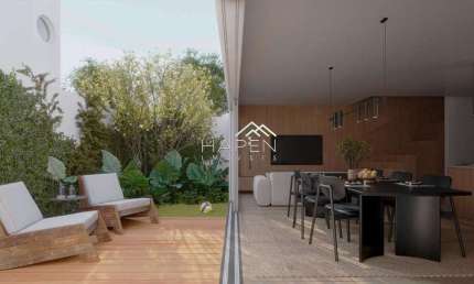 Casa em condomínio fechado com 3 quartos à venda na Rua Batista Pessine, --, Vista Alegre, Curitiba por R$ 1.107.200