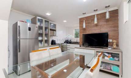 Casa em condomínio fechado com 3 quartos à venda na Rua José Bajerski, --, Abranches, Curitiba por R$ 675.000