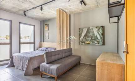Apartamento com 1 quarto à venda na Rua Trajano Reis, --, São Francisco, Curitiba por R$ 545.500