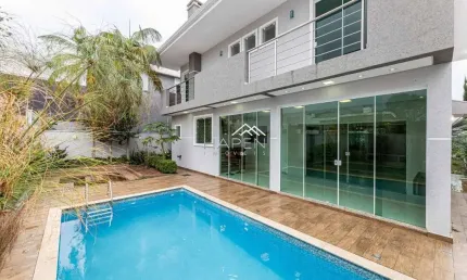 Casa em condomínio fechado com 3 quartos à venda na Avenida Doutor Eugênio Bertolli, --, Santa Felicidade, Curitiba por R$ 2.300.000