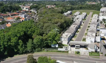 Casa em condomínio fechado com 3 quartos à venda na rua joão dembinski, --, campo comprido, curitiba por r$ 1.140.000