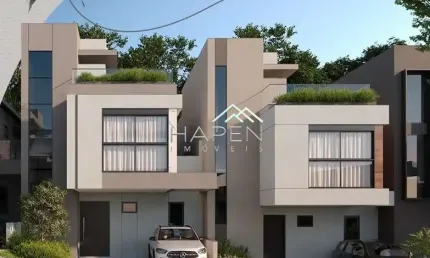 Casa em condomínio fechado com 3 quartos à venda na rua eduardo sprada, --, campo comprido, curitiba por r$ 2.190.000