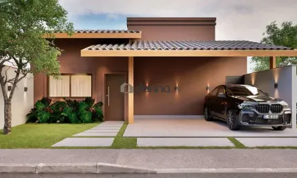 Casa à venda na Alameda Sete, Jockey Park II, Uberaba