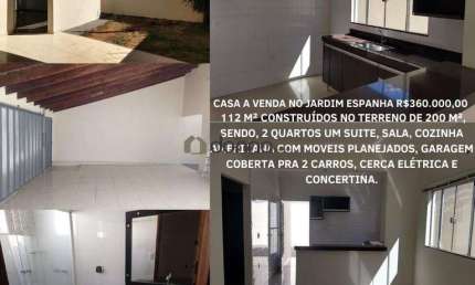 Casa com 2 quartos à venda na Rua Flausino Beraldo da Silva, Jardim Espanha, Uberaba
