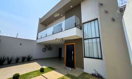 Casa à venda no Parque das Laranjeiras, ótima localização, 2 quartos, sala para 2 ambientes, cozinha com planejados, piscina aquecida - Uberaba - MG