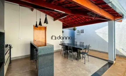 Casa à venda, 3 quartos, 1 suíte, 2 vagas, jardim nenê gomes - uberaba/mg