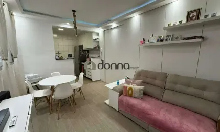 Apartamento à venda, 2 quartos, 1 vaga, residencial palmeiras - uberaba/mg