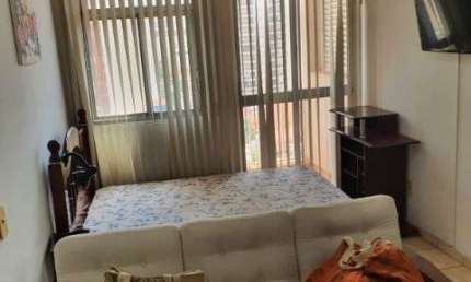 Apartamento à venda em condomínio na Vila Imperial, São José do Rio Preto-SP: 1 quarto, 1 sala, 1 banheiro, 2 vagas, 45m².