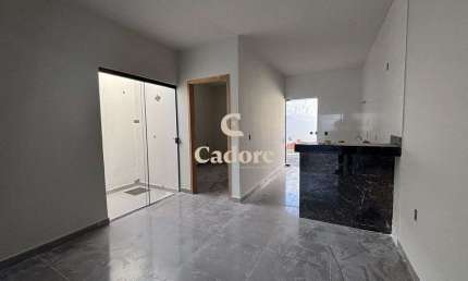 Casa nova à venda no Guarani com 2/4 sendo 01 suíte e Jardim de inverno sala