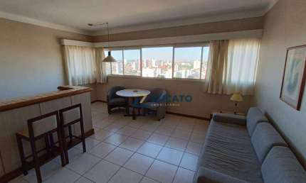 Apartamento com 1 dormitório para alugar, 101 m² por R$ 3.053,14/mês - Centro - Uberaba/MG