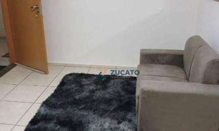 Apartamento com 2 dormitórios para alugar, 55 m² por R$ 2.007,50/mês - Fabrício - Uberaba/MG